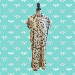 Sadie & Sage Floral Cream Dress